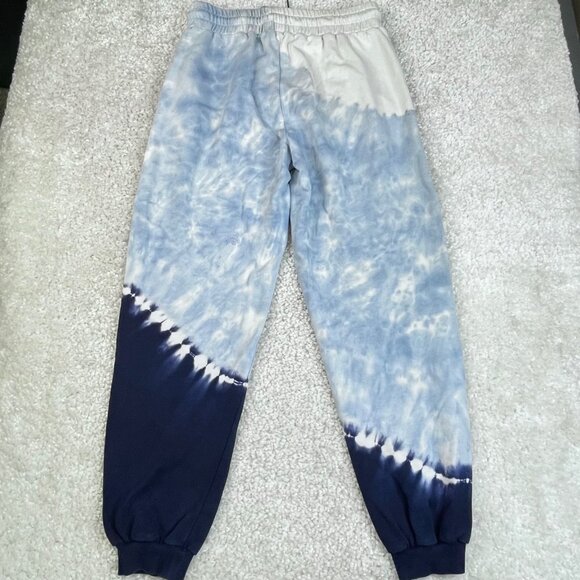 L *Space Daybreak Tie Dye Joggers Navy Blue - Picture 3 of 9